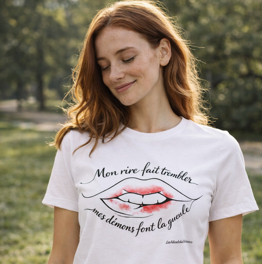 T-shirt - Mon rire fait trembler