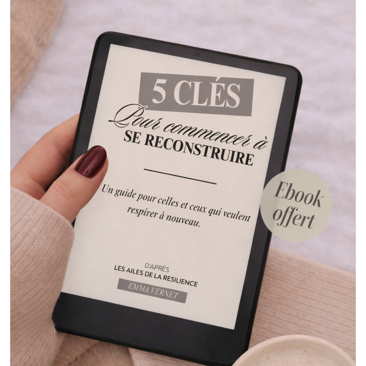 Ebook - 5 clés pour commencer à se reconstruire